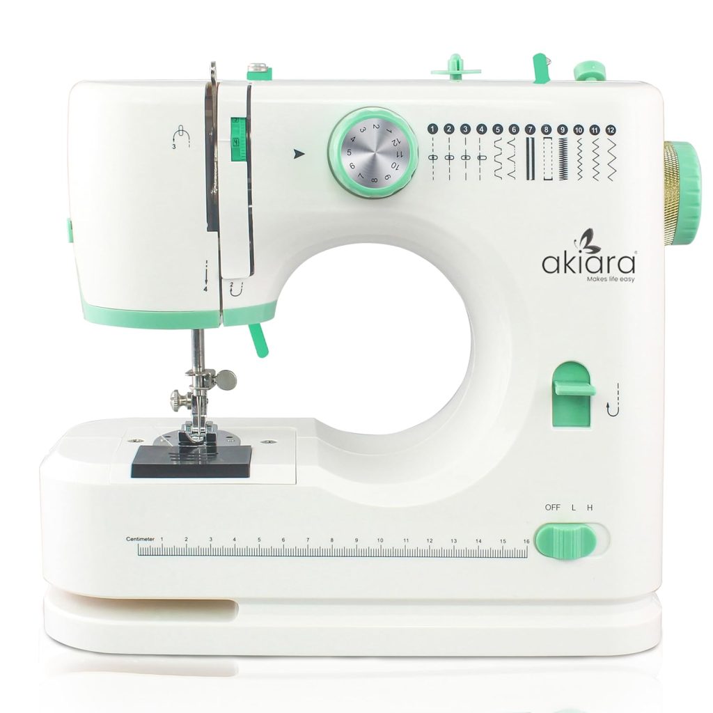 Akiara Sewing Machine Electric with 12 Stitch Patterns