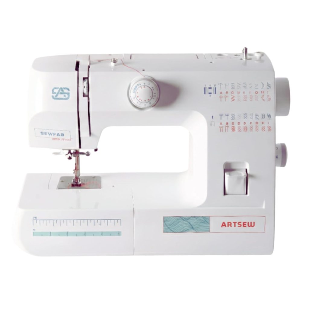 USHA JANOME Allure DLX Electric Sewing Machine -White