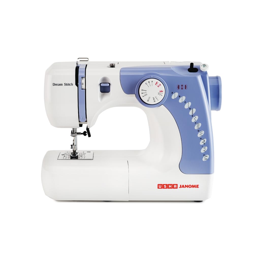 Usha Janome Dream Stitch Automatic Zig-Zag Electric Sewing Machine