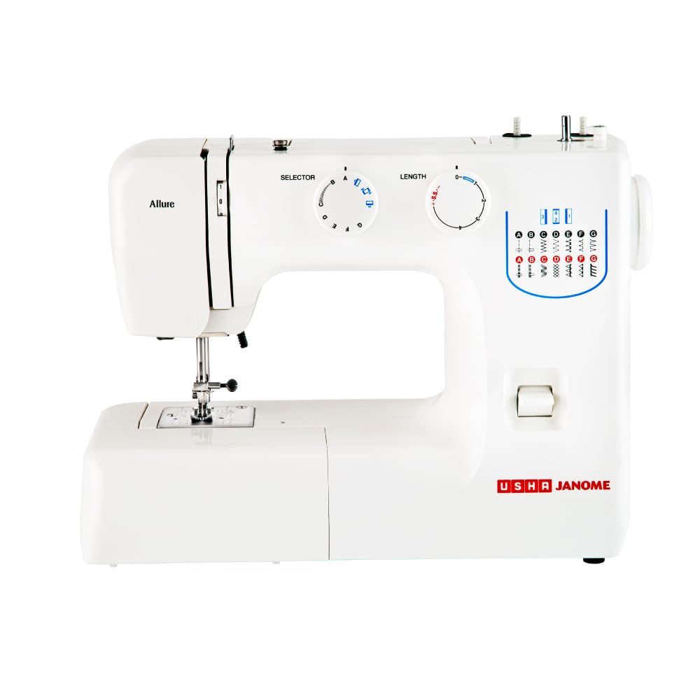 Usha Janome Allure Automatic Zig-Zag Electric Sewing Machine